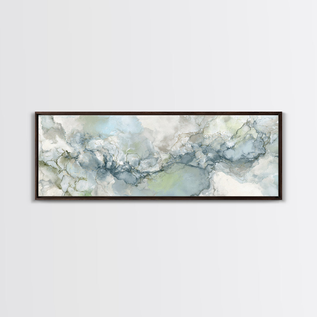Abstract Marble Texture Framed Canvas Print, Bathroom Art, Art Print, Bathroom Decor, Fine Art, Spa, Custom Pet Portrait, BAT-3x1-56
