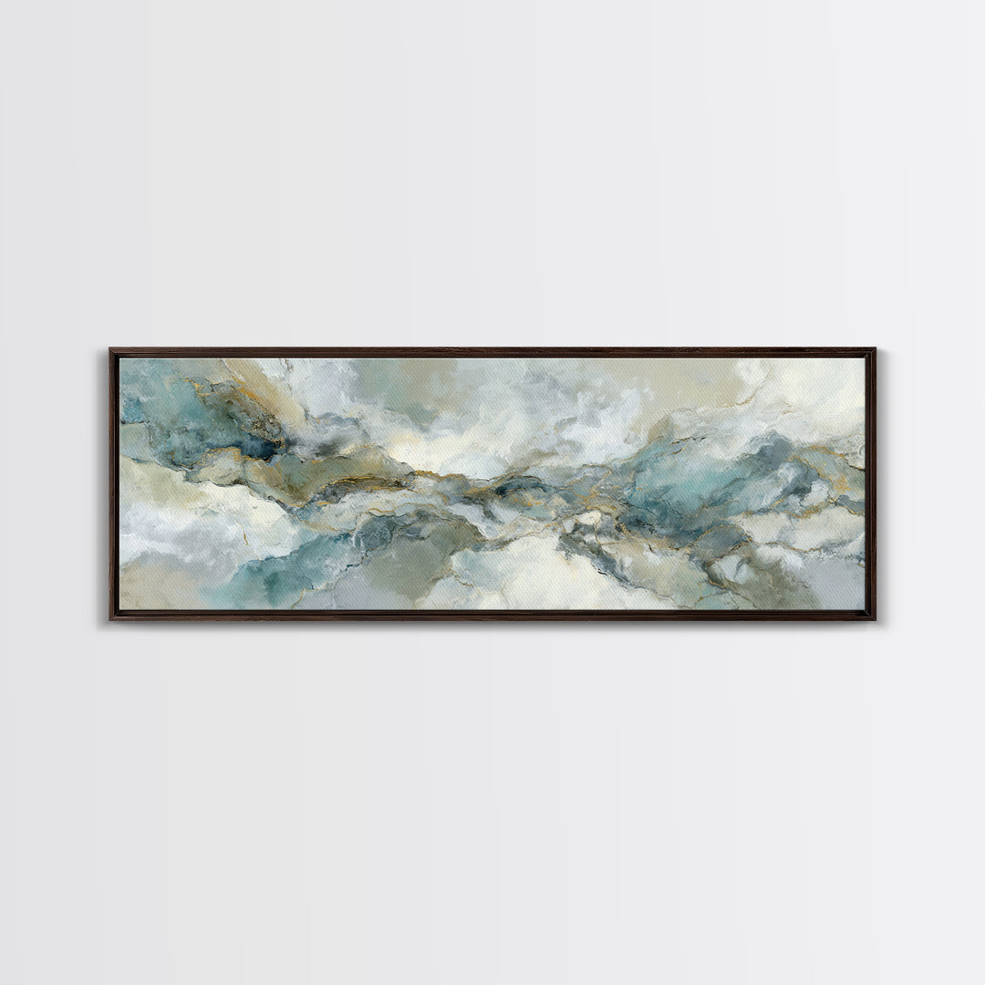 Abstract Marble Texture Canvas Print, Bathroom Art, Wall Art, Bathroom Decor, Abstract Art, Spa, Dog Portrait, Canvas Wall Art, BAT-3x1-80