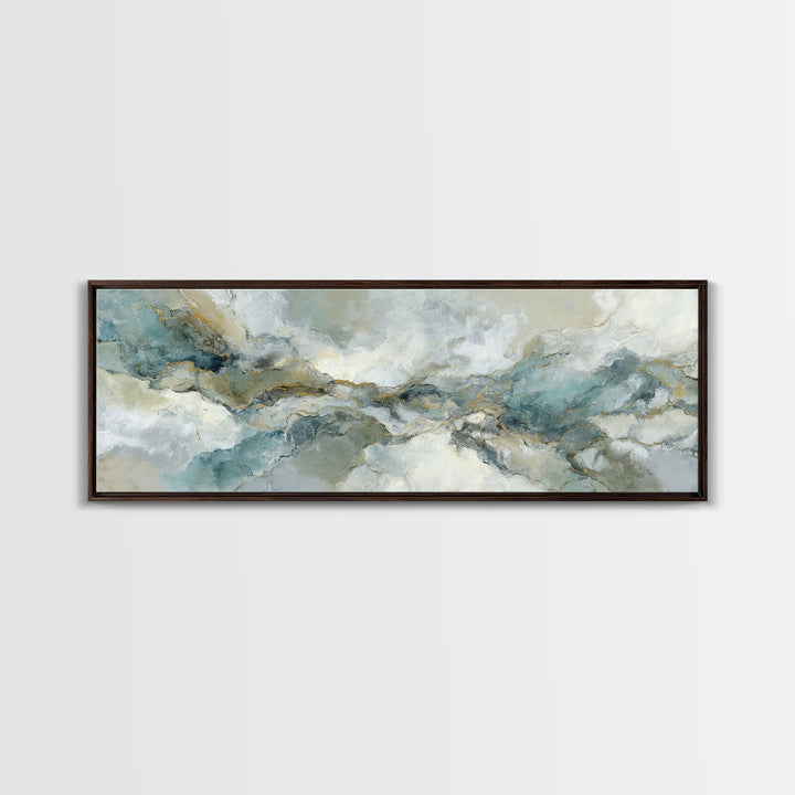 Abstract Marble Texture Canvas Print, Bathroom Art, Wall Art, Bathroom Decor, Abstract Art, Spa, Dog Portrait, Canvas Wall Art, BAT-3x1-80