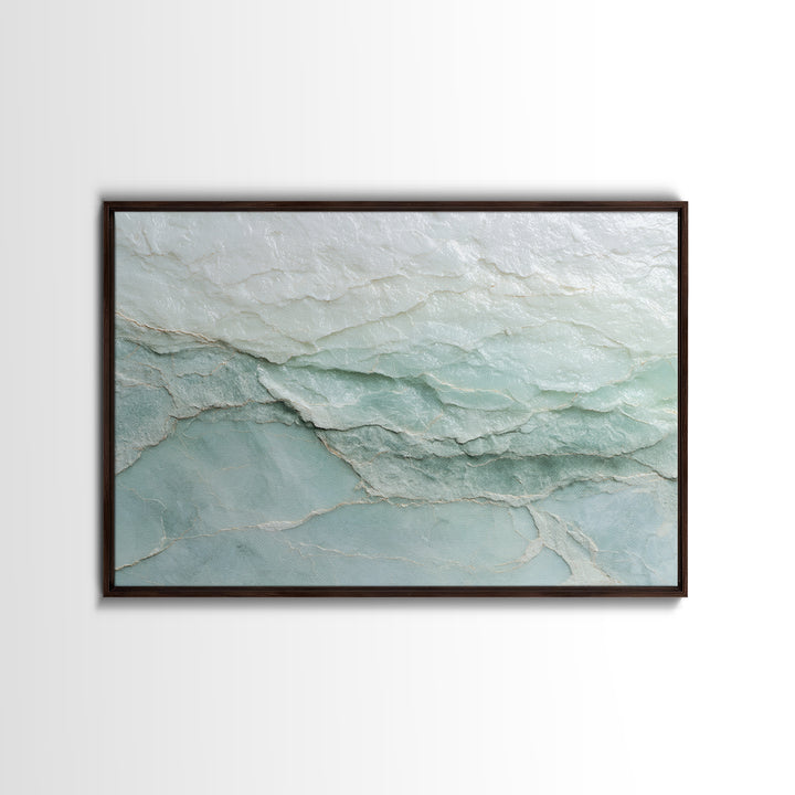 Abstract Marble Texture Canvas Print, Bathroom Art, Wall Hanging, Bathroom Decor, Abstract Art, Spa, Modern Art, BAT-3x2-44