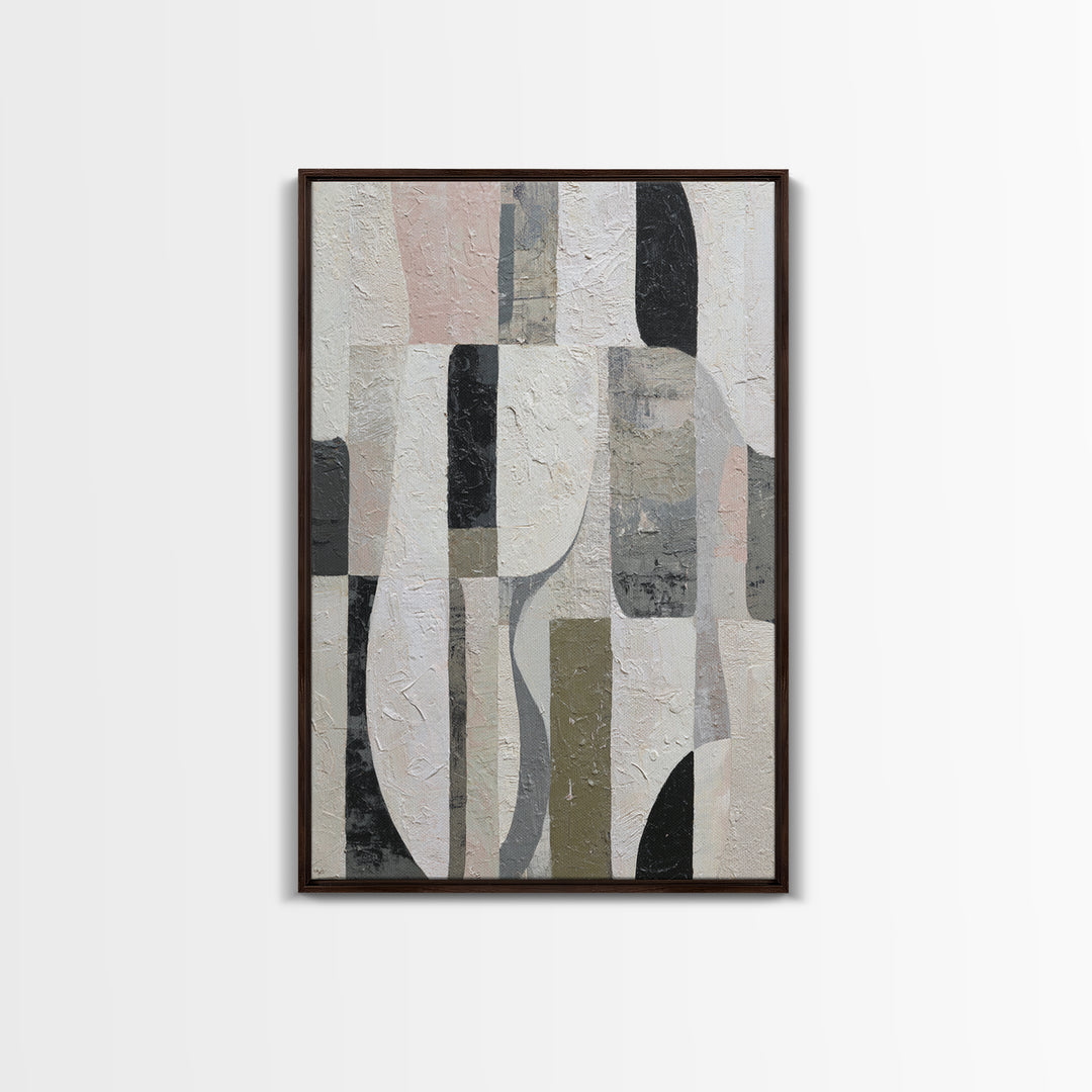 Abstract Marble Texture Canvas Print, Black and White Art, Apartment Decor, Living Room Decor, Monochrome, Photo Prints, BAW-2x3-71