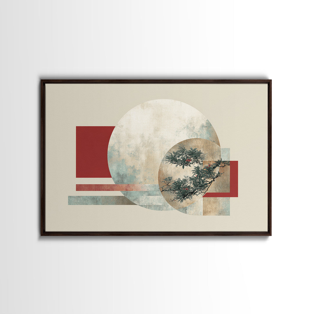 Large Circle and Line Abstract Canvas Print, Black and White Art, Set of 3 Prints, Living Room Decor, Fine Art, Monochrome, BAW-3x2-52