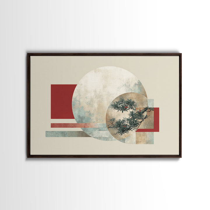 Large Circle and Line Abstract Canvas Print, Black and White Art, Set of 3 Prints, Living Room Decor, Fine Art, Monochrome, BAW-3x2-52