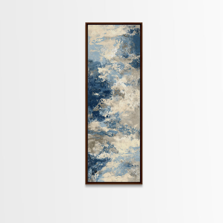 Old Coastal Map Composition Canvas Print, Beach Art, Fine Art Print, Coastal Decor, Abstract Art, Shore, Wall Decor, Art Prints, BEA-1x3-57