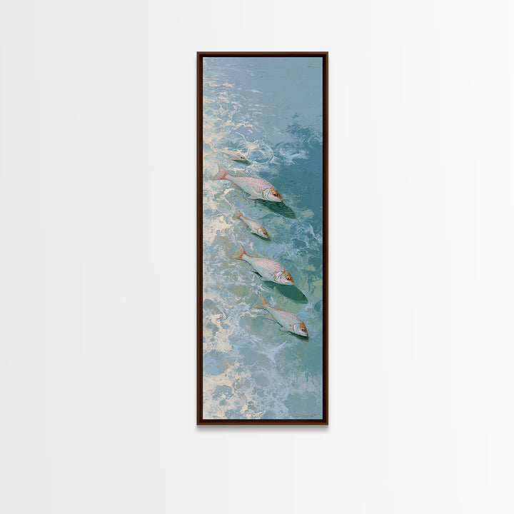 Coral Reef Fish Canvas Print, Beach Art, Fine Art Print, Coastal Decor, Fine Art, Shore, Wall Decor, Art Prints, Digital Art, BEA-1x3-94