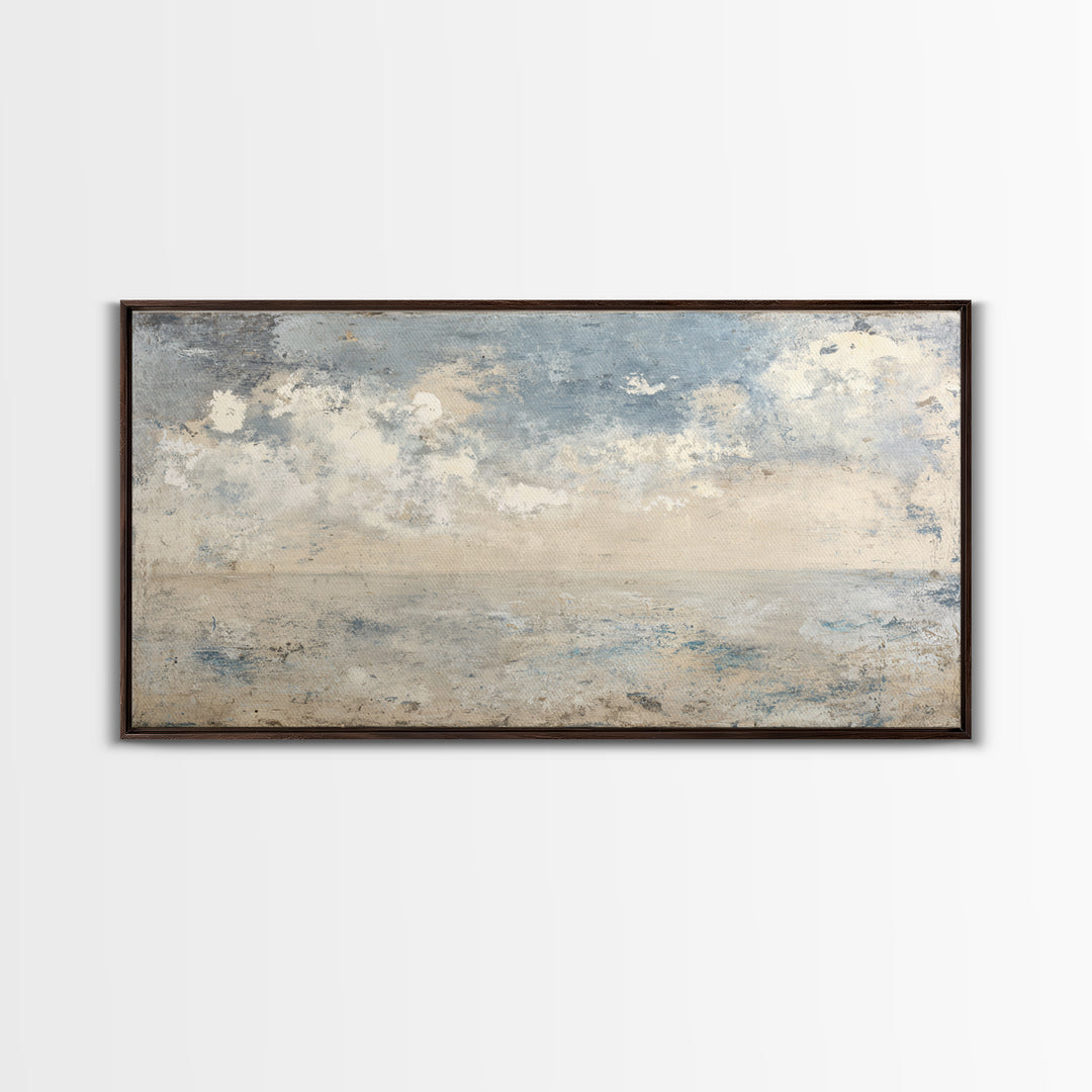 Seashell Collection Painted Like Natural Specimens Canvas Print, Beach Art, Wall Decor, Coastal Decor, Fine Art, Shore, BEA-2x1-48