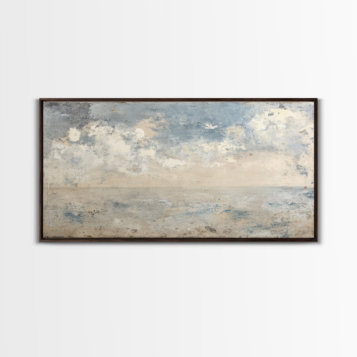 Seashell Collection Painted Like Natural Specimens Canvas Print, Beach Art, Wall Decor, Coastal Decor, Fine Art, Shore, BEA-2x1-48