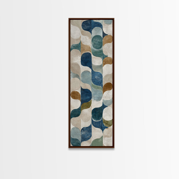 Tribal Neutral Pattern Canvas Print, Boho Art, Modern Decor, Living Room Decor, Fine Art, Bohemian, Wall Decor, Prints, BOH-1x3-26