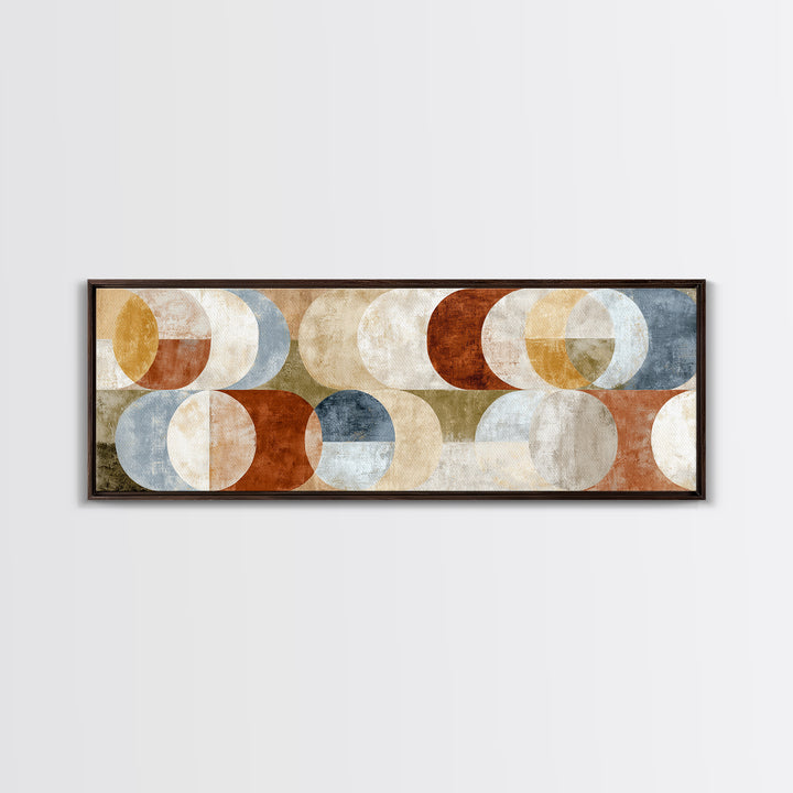 Tribal Neutral Pattern Canvas Print, Boho Art, Artwork, Living Room Decor, Fine Art, Bohemian, Boho Decor, Living Room Wall Art, BOH-3x1-78