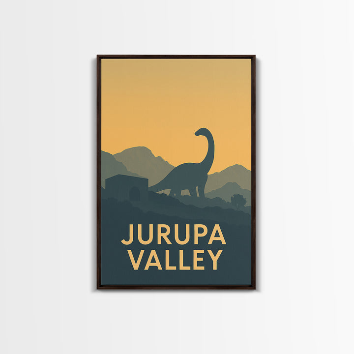 Jurupa Valley California Travel Poster, Canvas Print, Sunset Skyline Wall Art, Jurupa Valley Poster Print, Travel Art, City Art Print