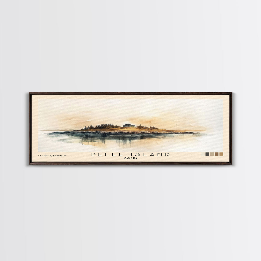 Pelee Island, Canada Watercolor Print, Vacation Gift, Canada Wall Art, Vacation Wall Art, Vacatation Memories, Beach Decor, Beach Or Lakehouse Art