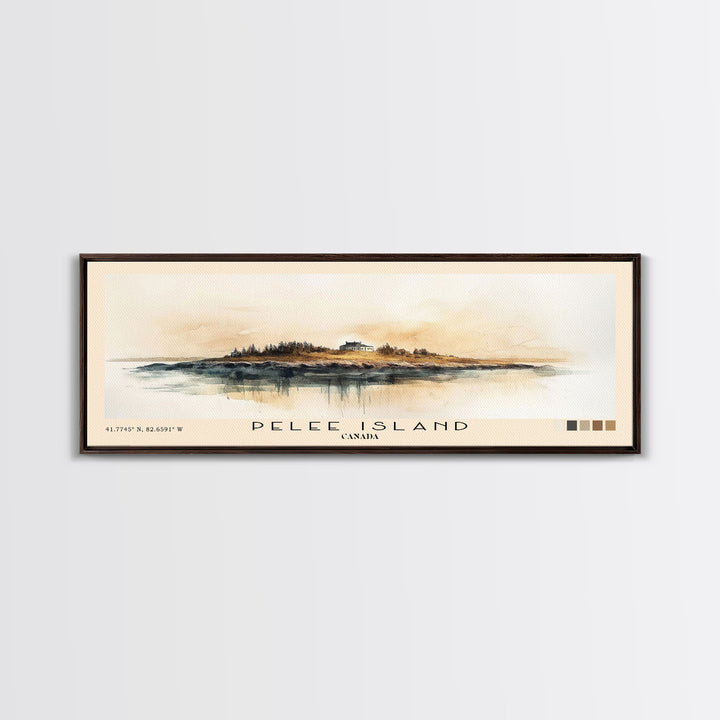 Pelee Island, Canada Watercolor Print, Vacation Gift, Canada Wall Art, Vacation Wall Art, Vacatation Memories, Beach Decor, Beach Or Lakehouse Art