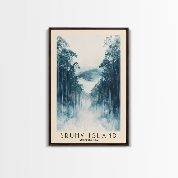 Bruny Island, Australia Watercolor Print, Vacation Gift, Australia Wall Art, Vacation Wall Art, Vacatation Memories, Beach Decor, Beach Or Lakehouse Art