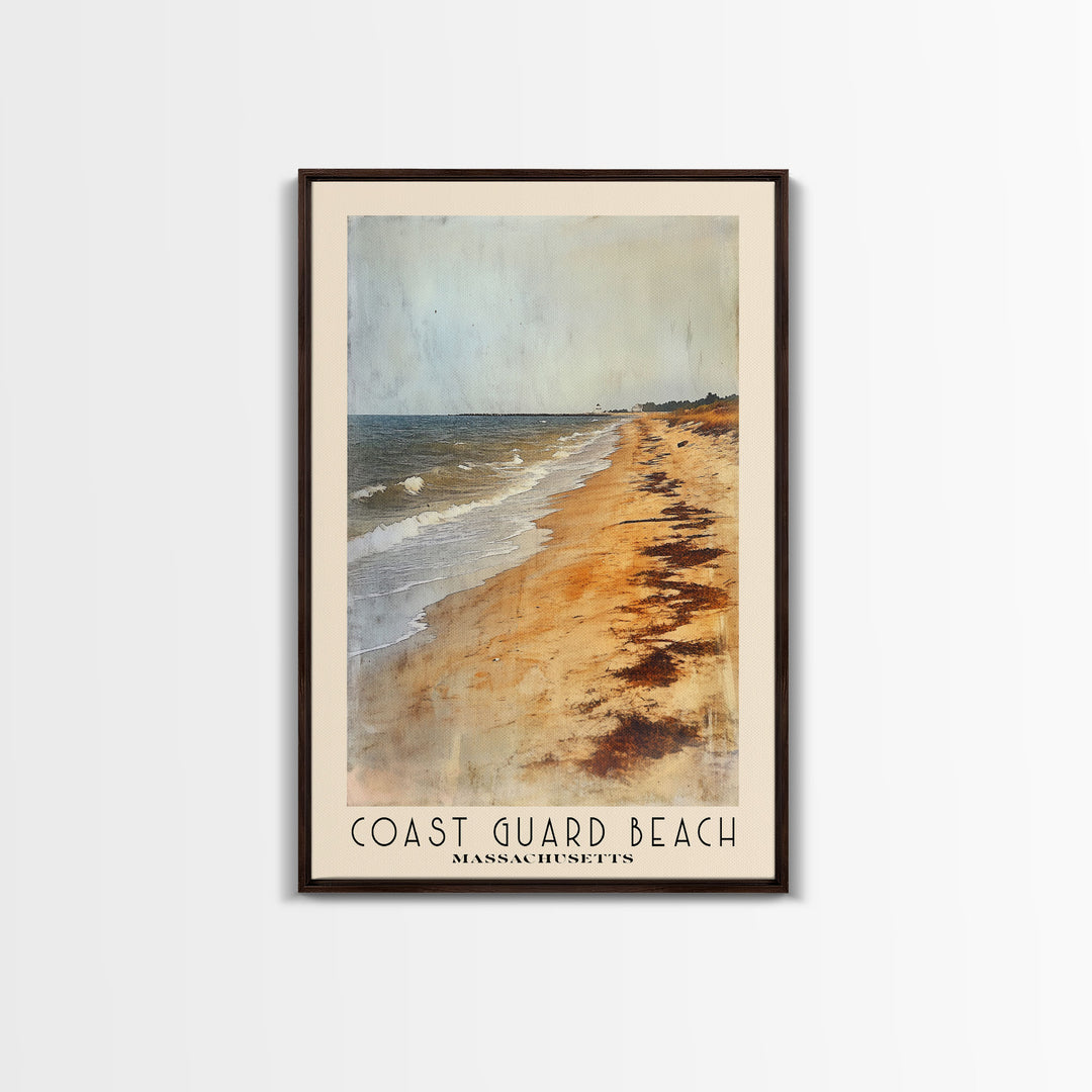 Coast Guard Beach, Massachusetts Watercolor Beach Print, Vacation Gift, Massachusetts Wall Art, Beach Painting, Beach Decor, Beach Painting