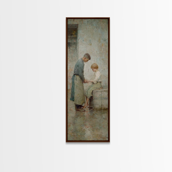 Compassionate Hands | Framed Canvas Print | Christian Art Canvas | Christian Gift Ideas | Christian Wall Art | Modern Christian Art | Narro