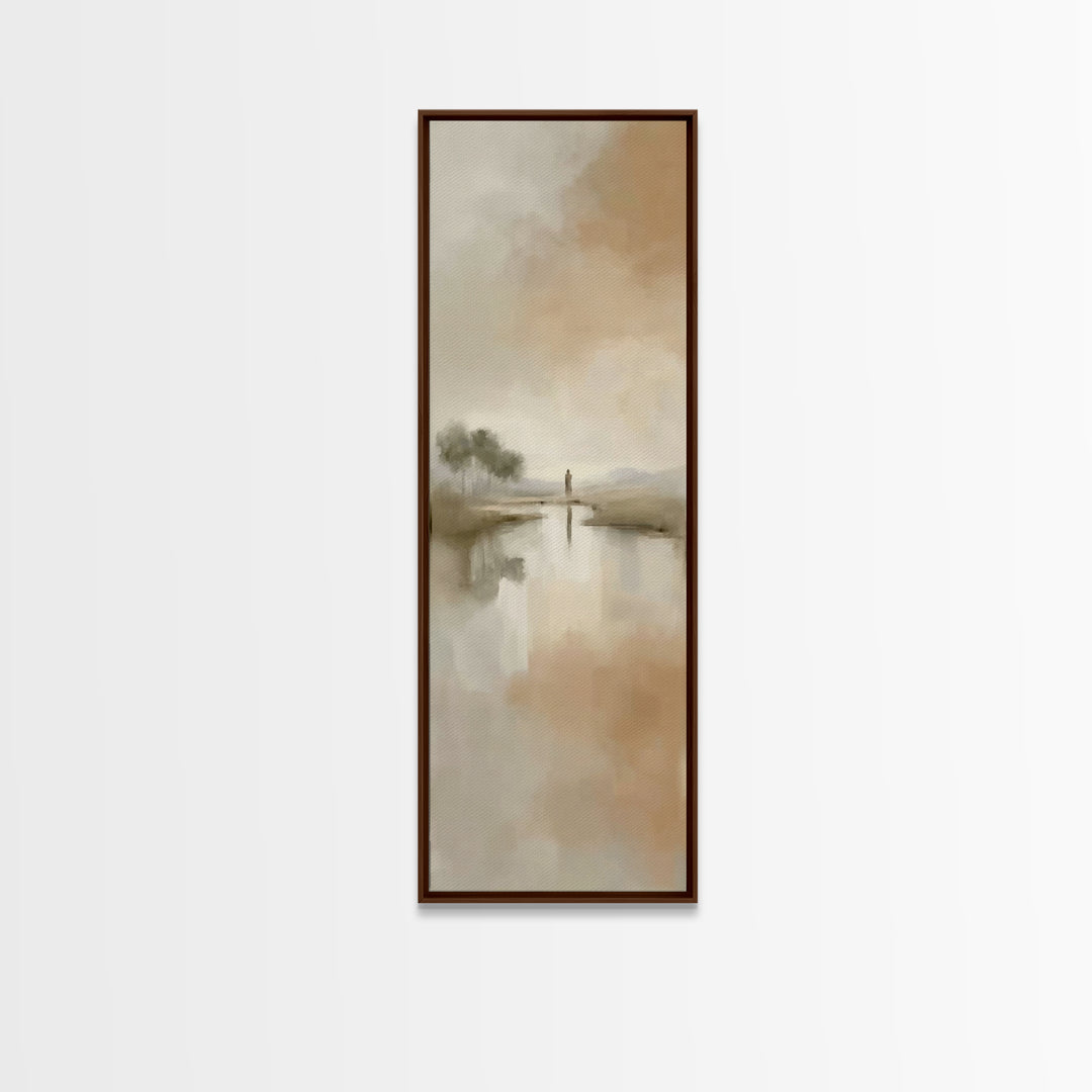 Dawn Of Mercy – Framed Canvas Print – Skinny Art – Christian Art Canvas – Jesus Painting – Christian Wall Art – Christmas Art
