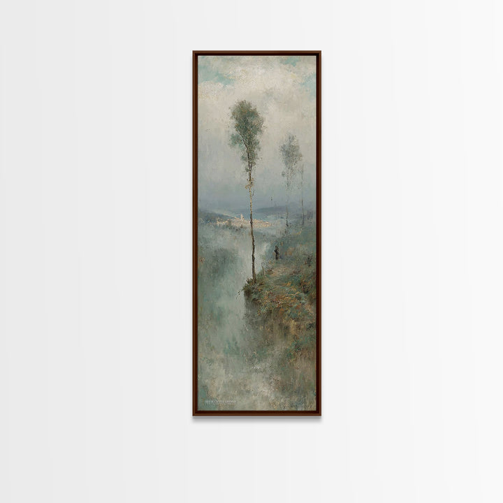 Horizon Of Grace – Framed Canvas Print – Narrow Art – Christian Wall Art – Vintage Christian Art – Christian Art Canvas – Christian Paintin