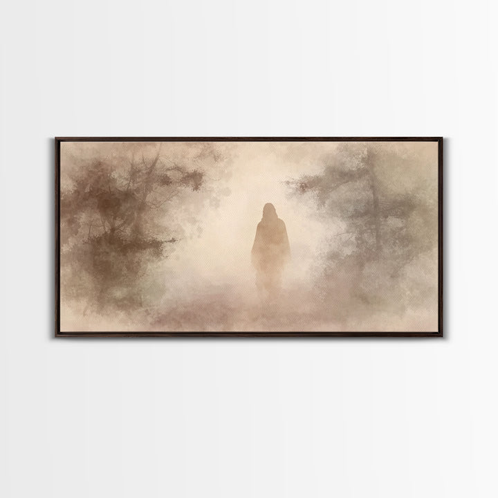 Path Of Salvation – Framed Canvas Print – Christian Wall Art – Christian Christmas Art – Jesus Canvas Art – Christian Decor – Jesus Art