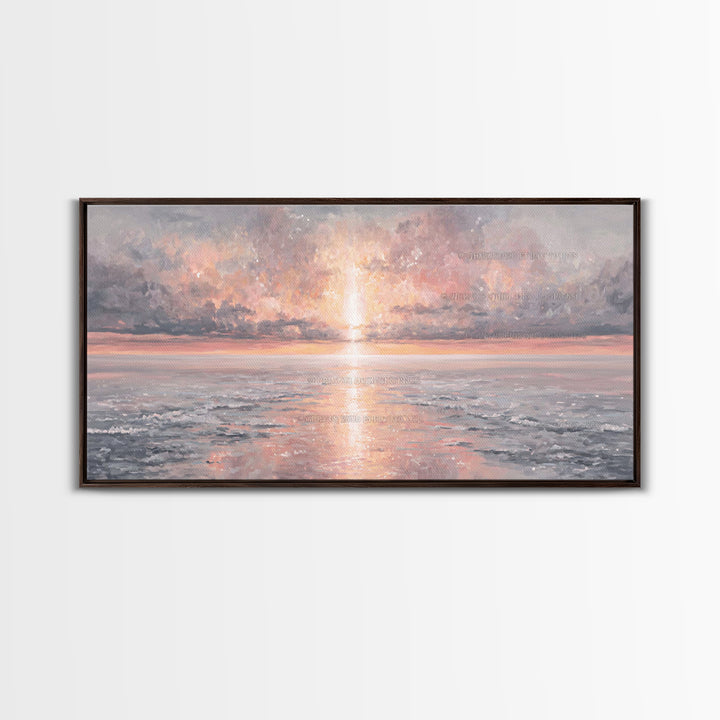 Eternal Light, Framed Canvas Print, Christian Wall Art, Christian Art Canvas, Christian Christmas Art, Christian Art Work, Christian Gift,