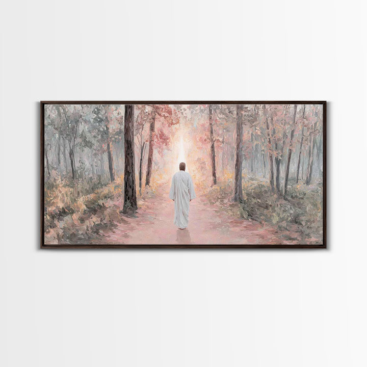 Light Of Dawn | Framed Canvas Print | Christian Art | Christian Art Canvas | Christian Painting | Christmas Art Prints