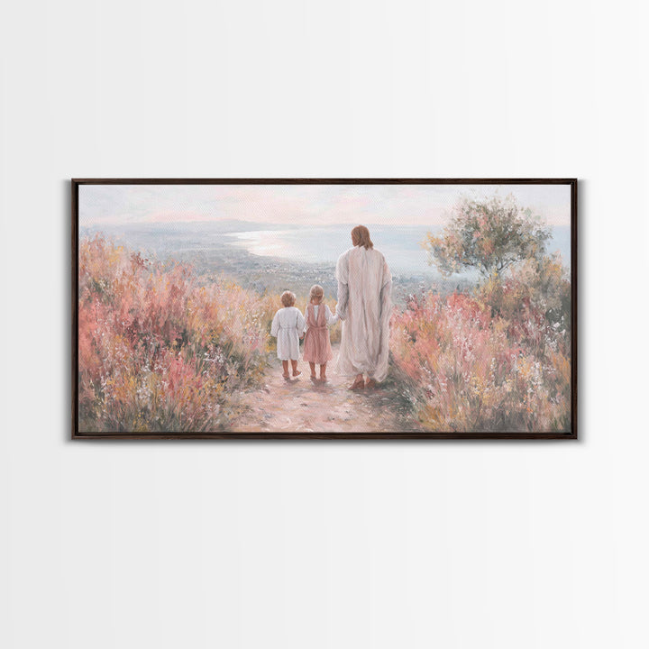 Morning Of Hope – Framed Canvas Print – Christian Art Canvas – Christian Art – Christian Wall Art – Jesus Painting – Christian Gift Ideas