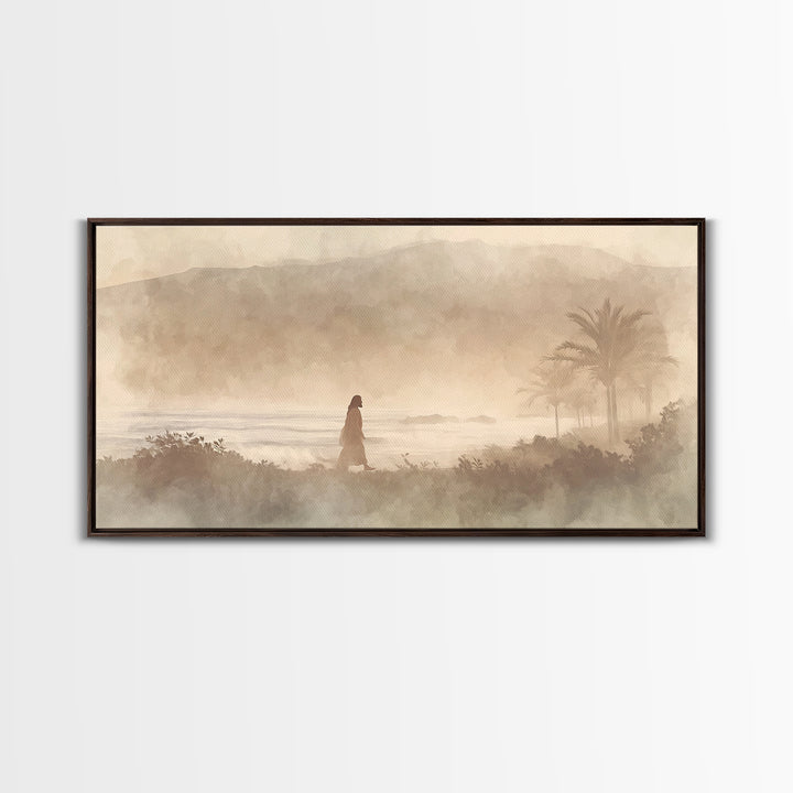 Silent Wonder – Framed Canvas Print – Christian Art Print – Subtle Christian Art – Christian Wall Art – Unique Christian Art – Christian Ch