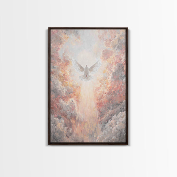 Ascension Glory | Framed Canvas Print | Christian Art Canvas | Christian Wall Art | Christian Christmas Art | Large Christian Art | Christi