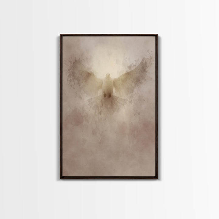 Dawn Of Peace, Framed Canvas Print, Christian Art Canvas, Christian Paintings, Christian Wall Art, Christian Gift Ideas, Modern Christian A