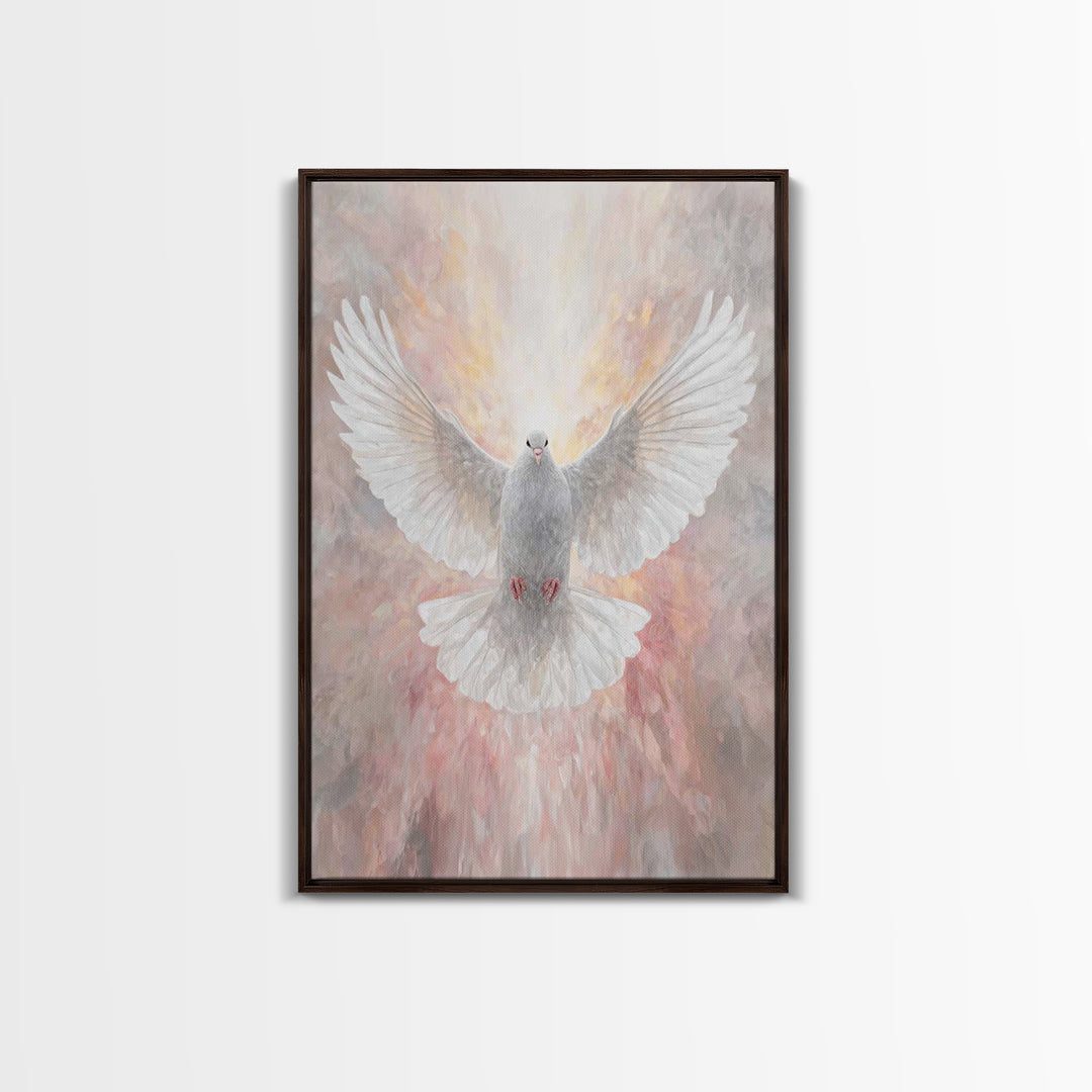 Glory Of Peace | Framed Canvas Print | Christian Wall Art | Christian Art Canvas | Christian Art Work | Christian Gift | Christian Painting