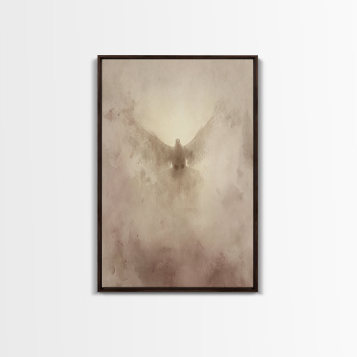 Burst Of Divine Light – Framed Canvas Print – Christian Art Canvas – Christian Art – Christian Wall Art – Christian Decor – Christian Chris