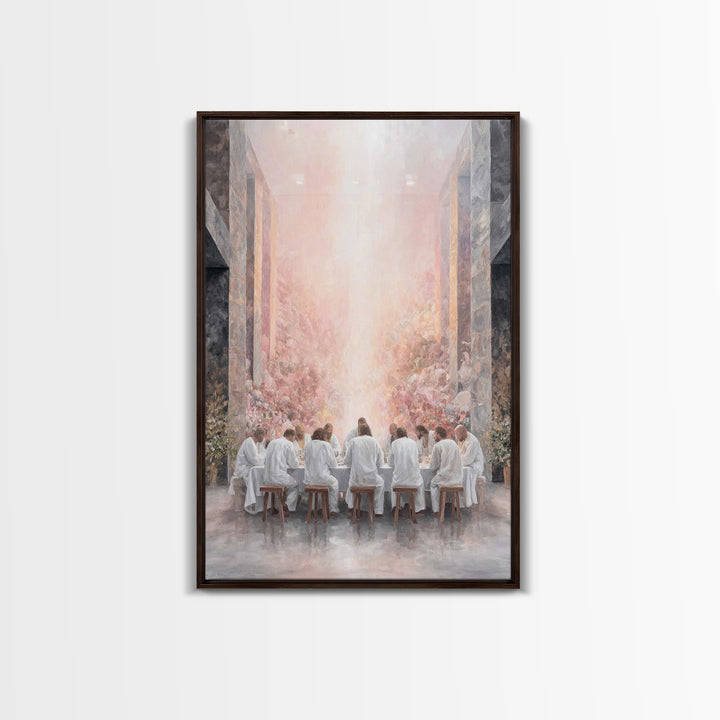 Bread Of Presence | Framed Canvas Print | Christian Art Canvas | Christian Wall Art | Christian Decor | Jesus Painting | Christian Gift | R