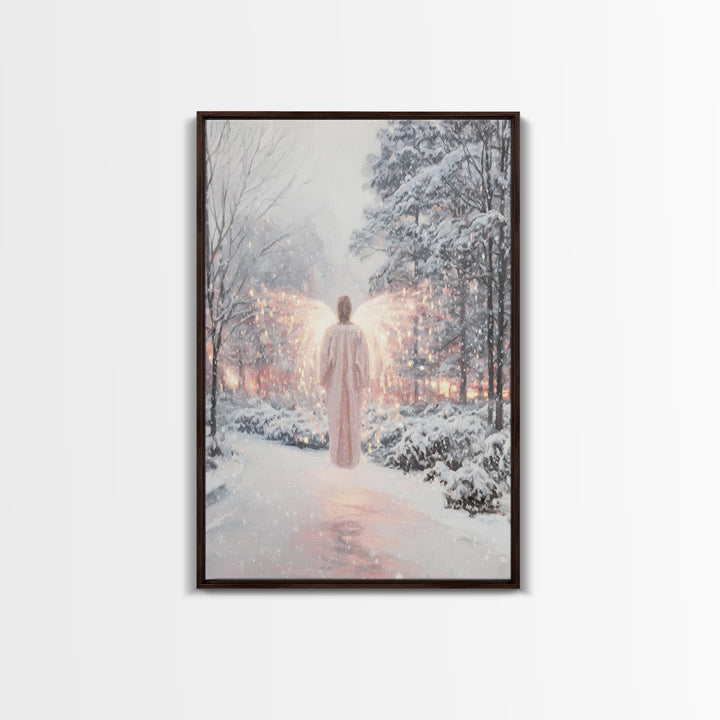 Lantern Of Heaven – Framed Canvas Print – Christian Art – Christian Wall Art – Christian Art Canvas – Christmas Art – Unique Christian Art