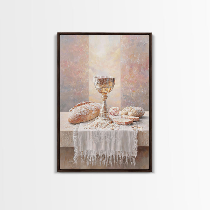 Covenant Of Peace – Framed Canvas Print – Christian Art Canvas – Christian Wall Art – Modern Christian Art – Christian Gift