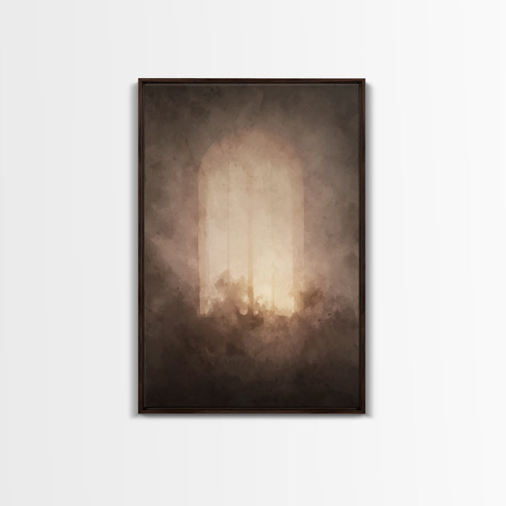 Shepherd’s Pathway – Framed Canvas Print – Jesus Painting – Christian Wall Art – Christian Art Canvas – Large Jesus Painting – Christian De