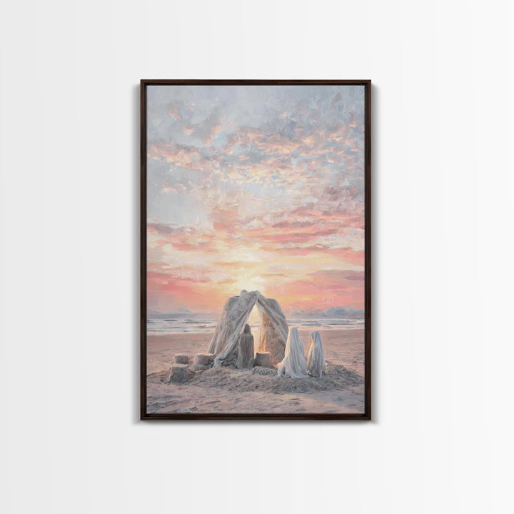 Sunrise Promise – Framed Canvas Print – Christian Art – Jesus Painting – Christian Art Canvas – Christian Wall Art – Christian Christmas Ar