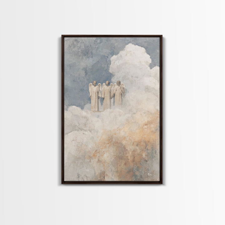 Ascension Grace – Framed Canvas Print – Christian Art – Christian Wall Art – Vintage Christian Art – Christian Art Canvas – Large Christian