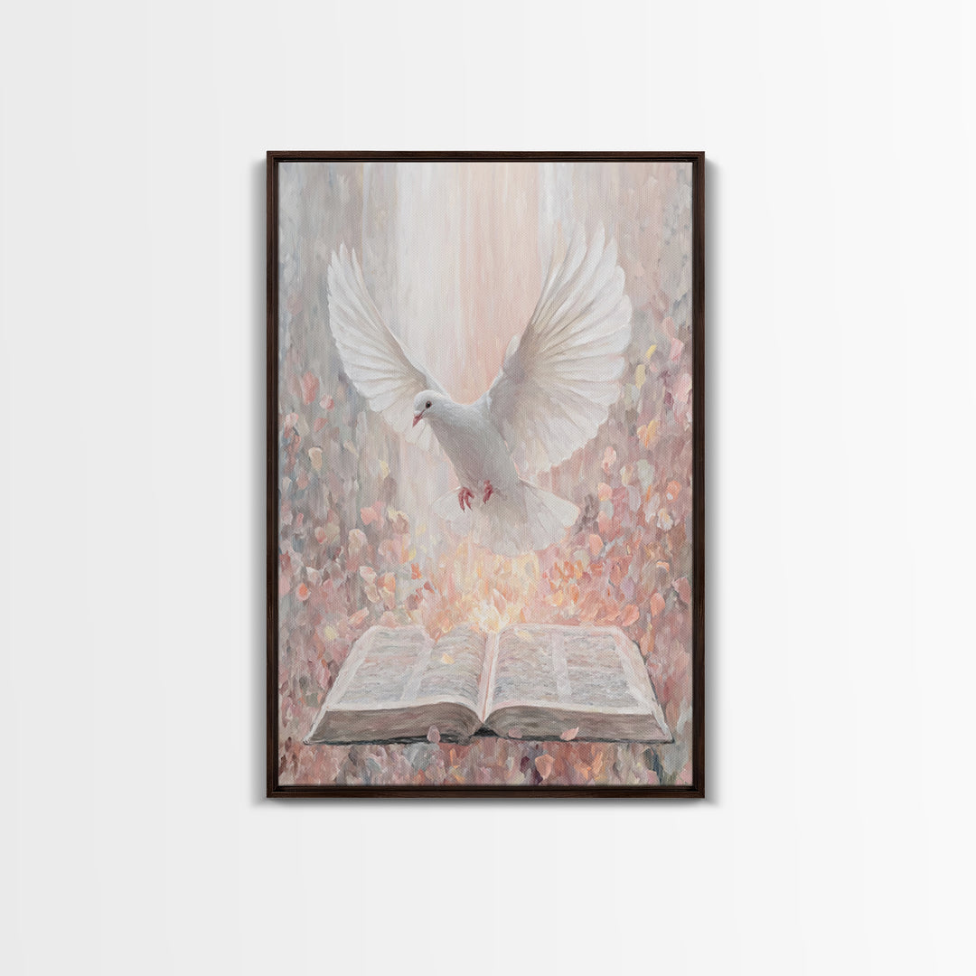 Graceful Promise – Framed Canvas Print – Christian Art Canvas – Christian Wall Art – Modern Christian Art – Christian Gift Ideas – Christma