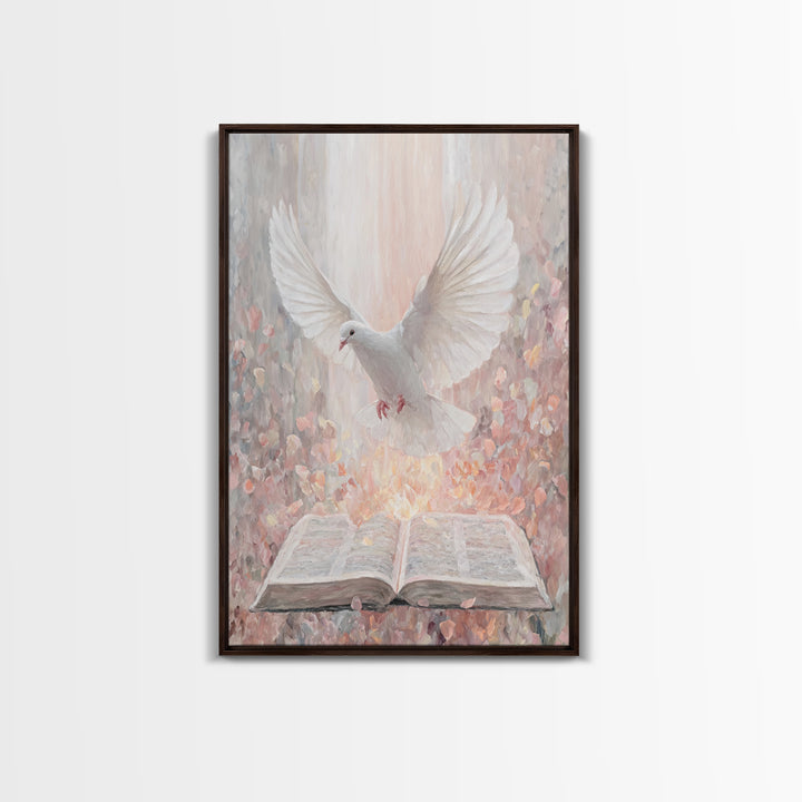 Graceful Promise – Framed Canvas Print – Christian Art Canvas – Christian Wall Art – Modern Christian Art – Christian Gift Ideas – Christma