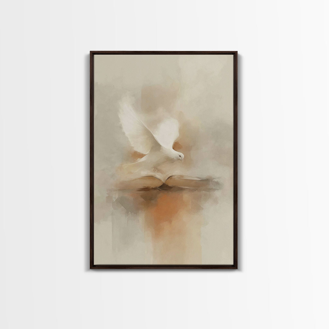 Cross Of Mercy – Framed Canvas Print – Christian Wall Art – Christian Art Canvas – Minimalist Christian Art – Christian Decorations – Chris