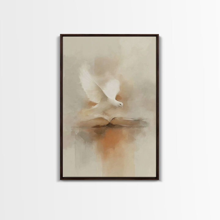 Cross Of Mercy – Framed Canvas Print – Christian Wall Art – Christian Art Canvas – Minimalist Christian Art – Christian Decorations – Chris