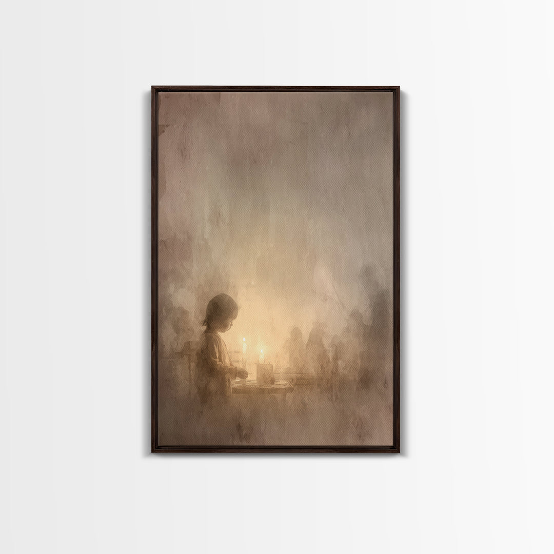 Altar Blessing – Framed Canvas Print – Christian Art – Christian Wall Art – Modern Christian Art – Christian Art Painting – Christian Decor
