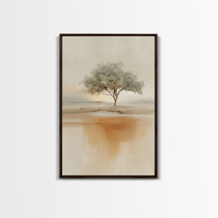 Rooted In Hope | Framed Canvas Print | Christian Wall Art | Christian Art Canvas | Unique Christian Art | Christian Decor | Subtle Christia