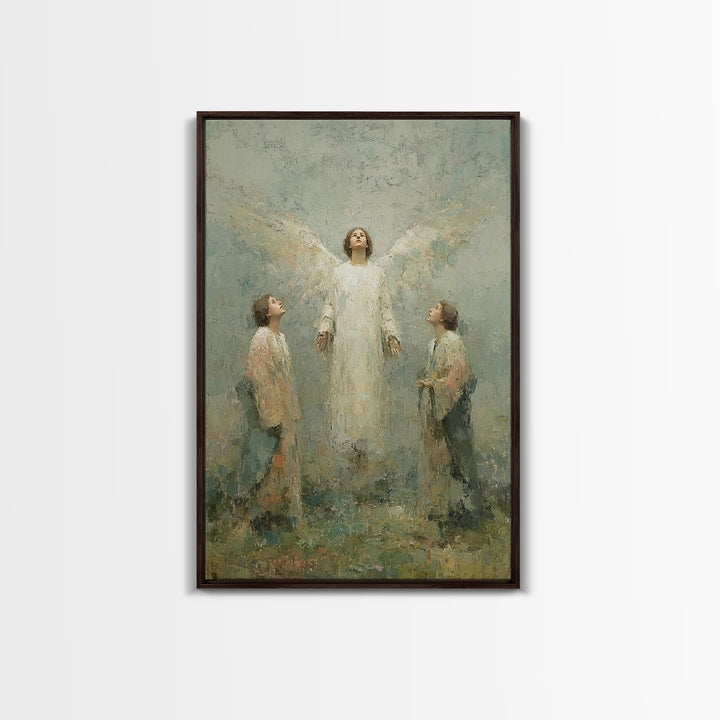 Ascension Light – Framed Canvas Print – Christian Art Canvas – Christian Painting – Christian Wall Art – Christian Decor – Christian Gift