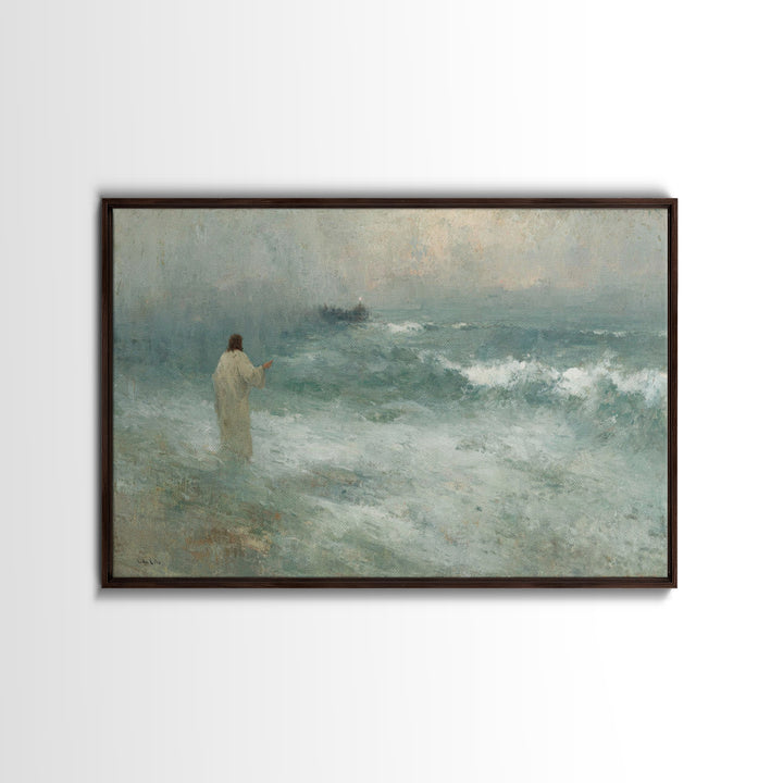 Radiant Dawn – Framed Canvas Print – Jesus Canvas Art – Christian Wall Art – Christian Art Painting – Christian Christmas Art – Unique Chri