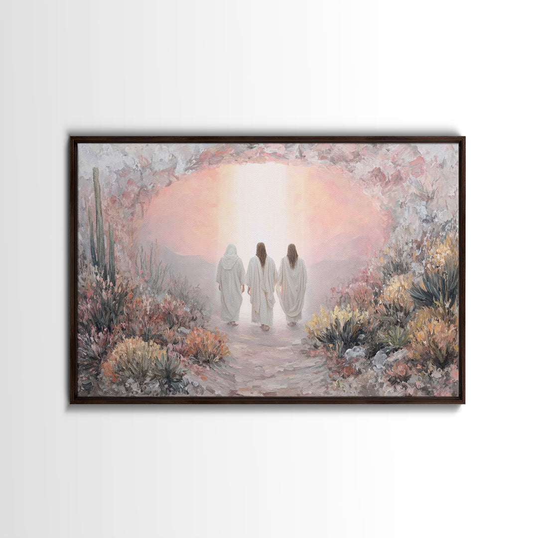 Path Of Glory – Framed Canvas Print – Christian Art Canvas – Christian Wall Art – Christmas Art – Christian Painting – Christian Gift Ideas