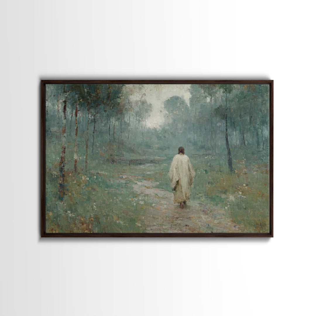 Light Of Hope | Framed Canvas Print | Christian Art Canvas | Jesus Pai ...