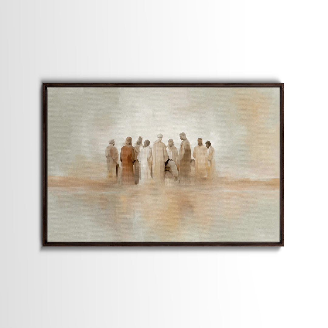 Cathedral Journey – Framed Canvas Print – Christian Wall Art – Christian Art Canvas – Christian Painting – Christian Decor – Large Christia