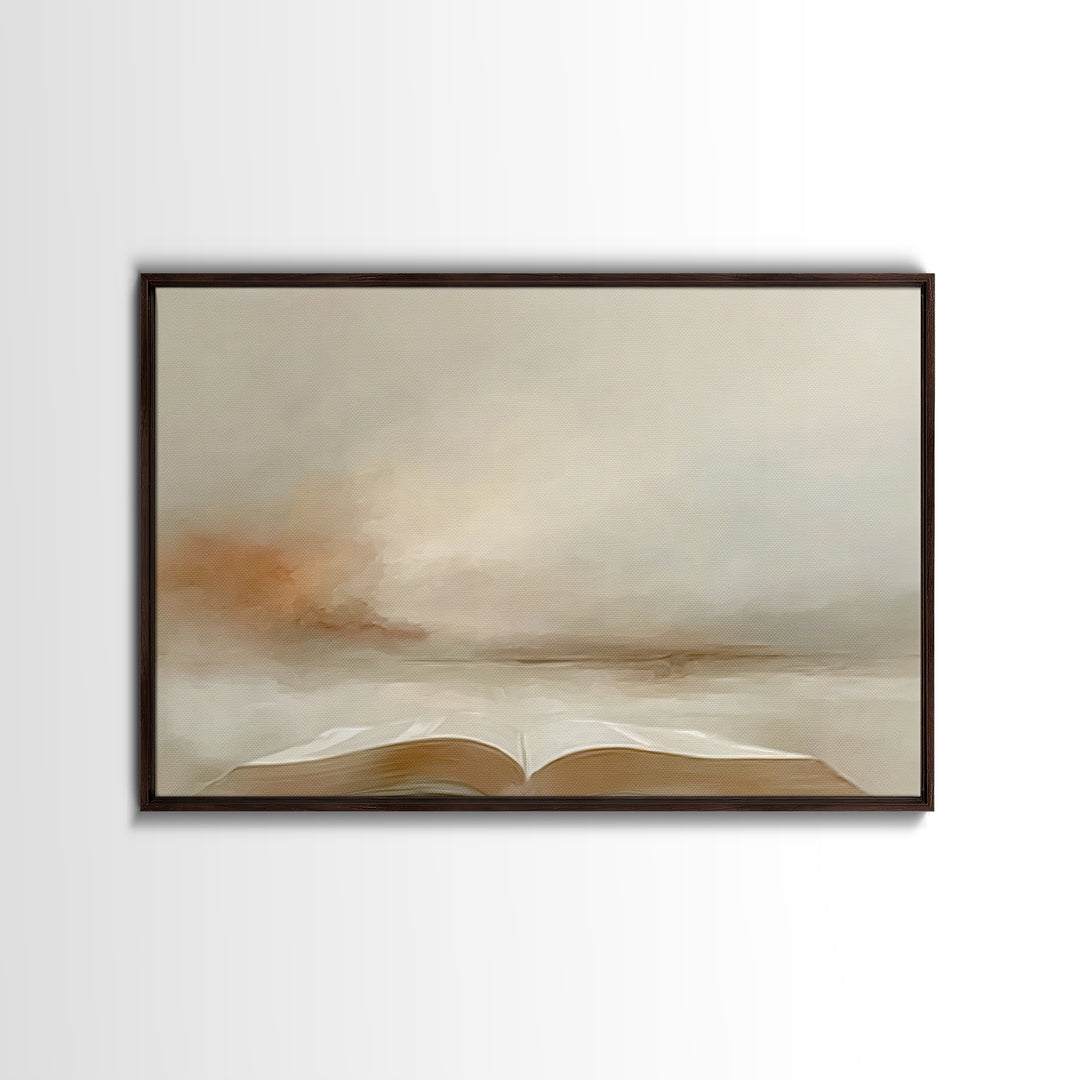 Graceful Offering – Framed Canvas Print – Christian Art Canvas – Christian Wall Art – Christian Art Painting – Christian Gift Ideas – Subtl