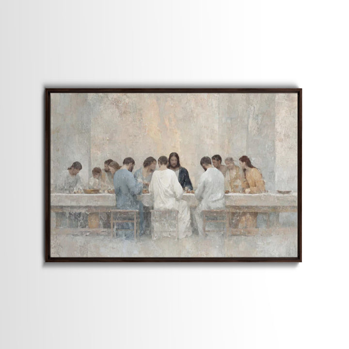 Radiant Covenant - Framed Canvas Print - Christian Art Canvas - Modern Christian Art - Christian Wall Art - Jesus Painting - Christian Chri