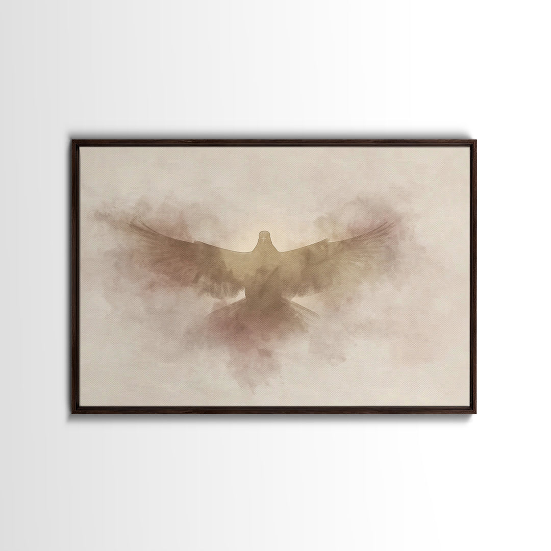 Heavenly Promise – Framed Canvas Print – Christian Art Canvas – Christian Wall Art – Christian Painting – Christian Gift Ideas – Christmas